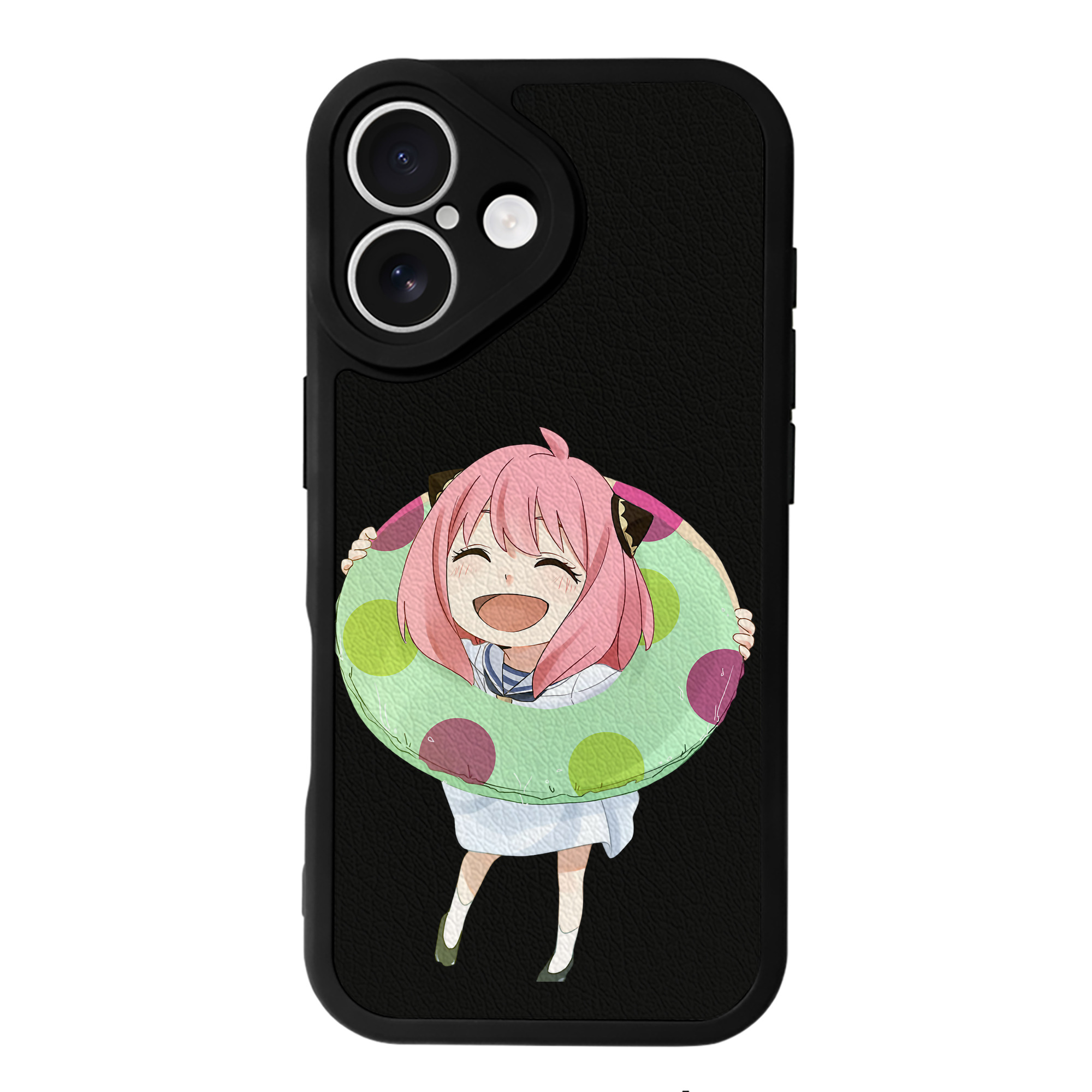 （画像用） SPY×FAMILY间谍家家酒 【iPhone 16シリーズ対応】シリコンスマホケース（レザー調） 材質：シリコン